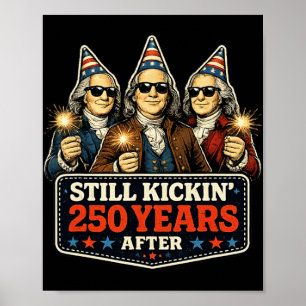 Affiche 250e anniversaire Encore des coups après 250 ans P
