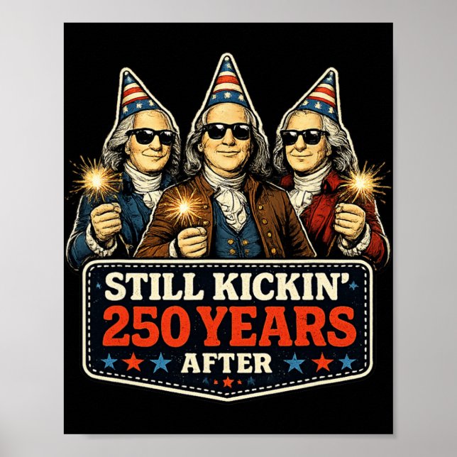Affiche 250e anniversaire Encore des coups après 250 ans P (Devant)