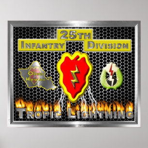 Affiche 25e division d'infanterie