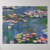 2692-Claude Monet-Nymphéas