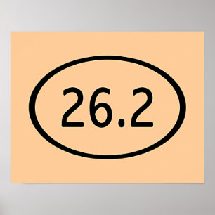 Affiche 26,2 milles d'affiche