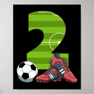 Affiche 2 Anniversaire Football Premier Anniversaire Footb