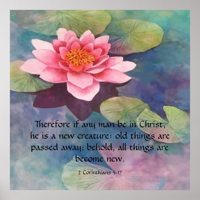 Affiche 2 Corinthiens 5:17 (Devant)