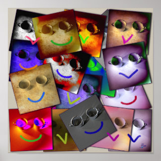 Affiche 2 cups and One smile x...