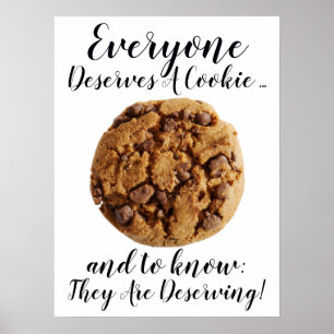 Affiche #2 Everyone Deserves a Cookie - Read Description