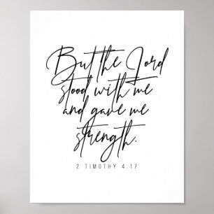 Affiche 2 Timothée 4:17
