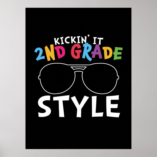 Affiche 2e année d'enseignant 2e année (Devant)