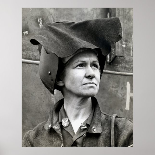 Affiche 2ÈME GUERRE MONDIALE Rosie le Riveter (Devant)