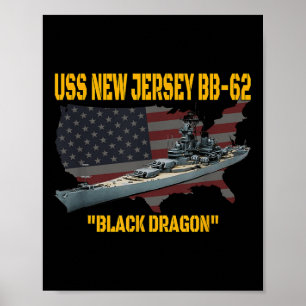 Affiche 2ème guerre mondiale Warship & ; Vietnam War Us