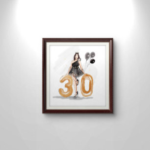 Affiche 30 ans, 30 ans heureux