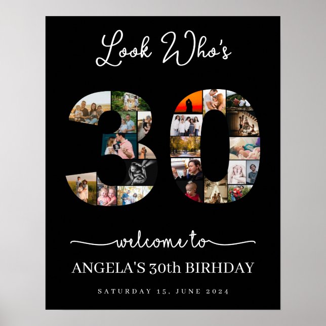 Affiche 30e anniversaire look qui a 30 ans photos (Devant)