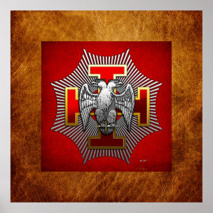 Affiche 30ème Degré : Knight Kadosh