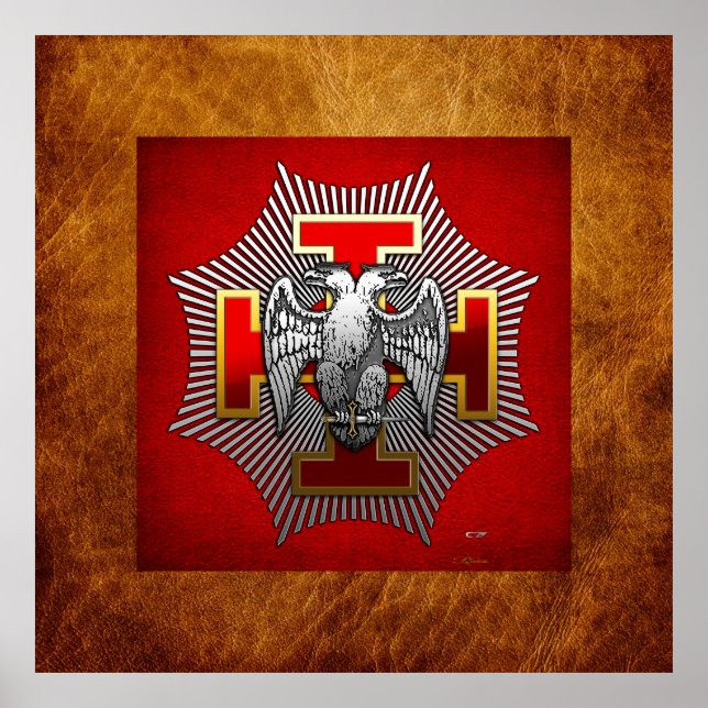 Affiche 30ème Degré : Knight Kadosh (Devant)