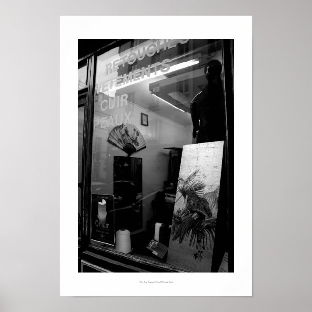 Affiche 30ter Rue Gassendi Paris Black White Poster1 (Devant)