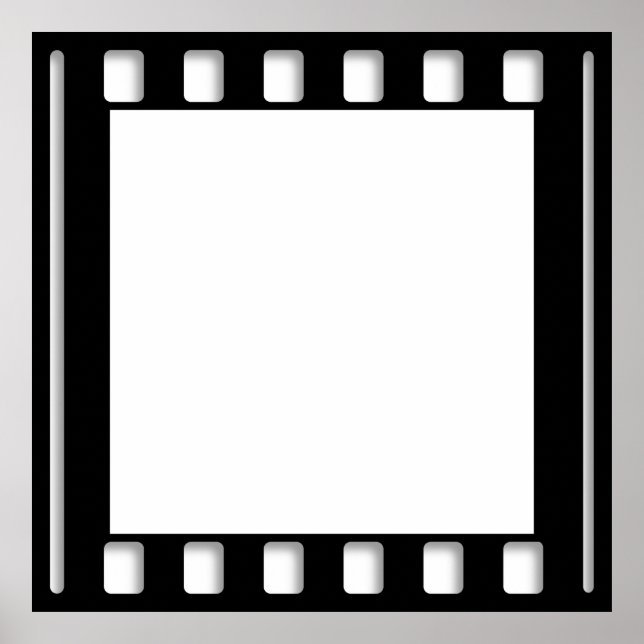 Affiche 35mm Movie Star Hollywood Film Cinema Template (Devant)