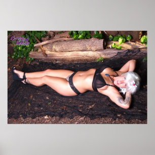 Affiche 36" x 24" Chrissy Kittens Par Le Journal