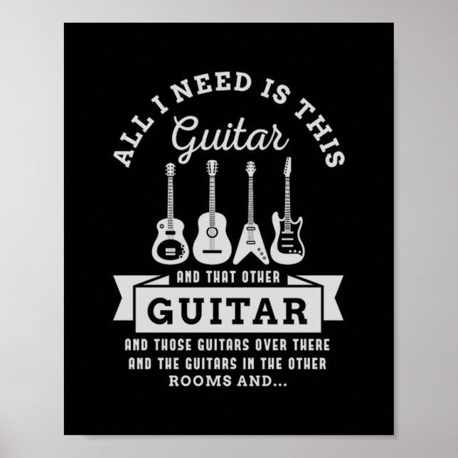 Affiche 39.All I Need Is This Guitar And That Other Guitar (Devant)