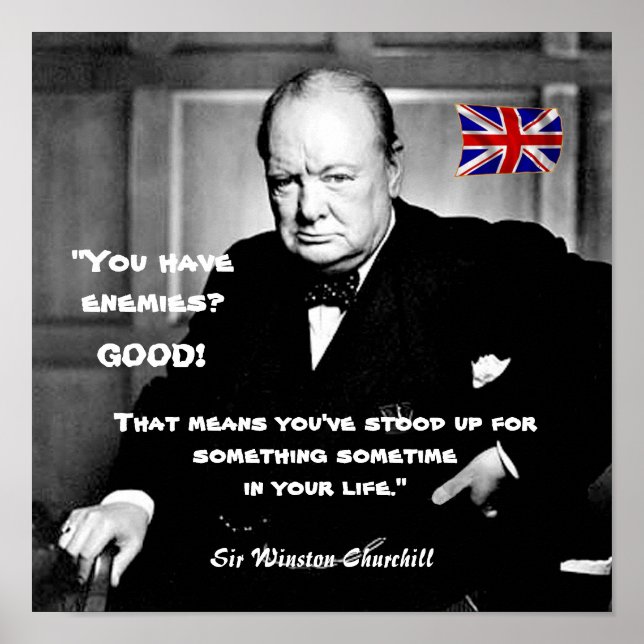 Affiche #3 - "Avoir des ennemis" (Devant)