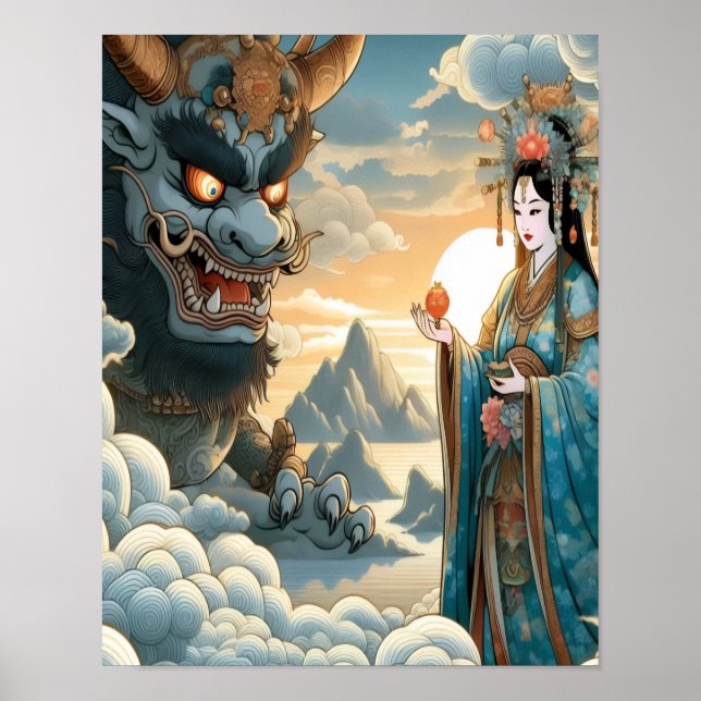 Affiche 3 Vœux Oni (Devant)