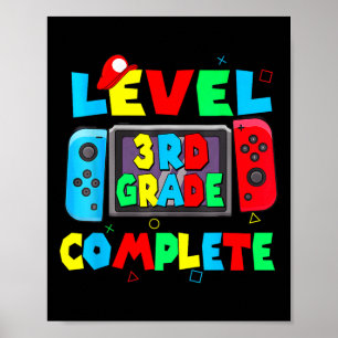 Affiche 3e année complète Dernière journée de l'école jeu