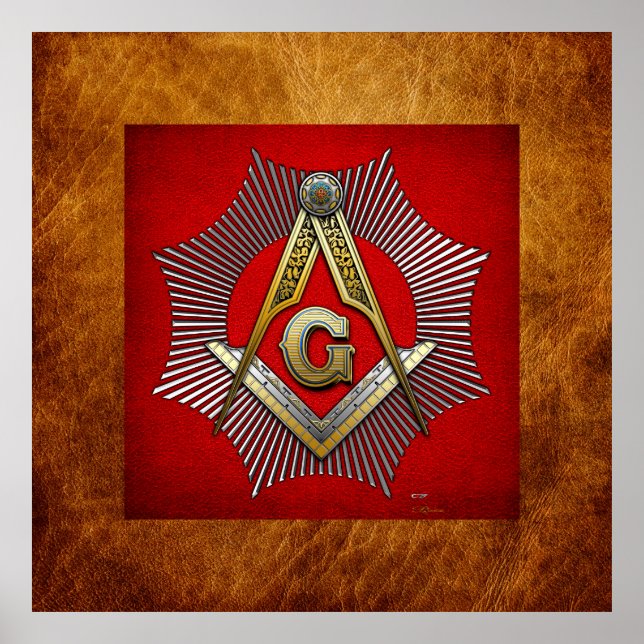 Affiche 3e degré : Maître Mason (Devant)