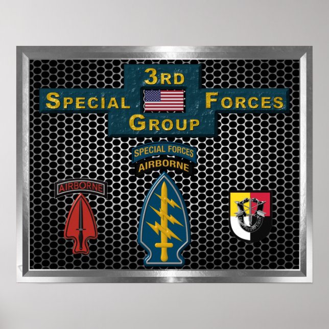 Affiche 3e Groupe des opérations spéciales (Devant)