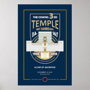 Affiche 3ème Temple - Dédication de l'autel
