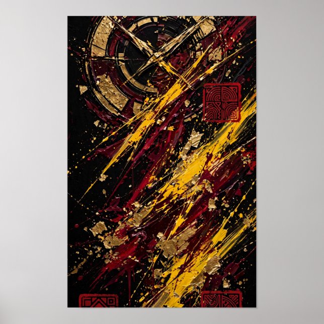 Affiche 3h33 AM n° 2 — Statique (Devant)