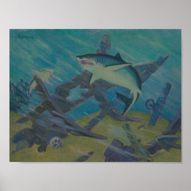 Affiche 40 Fathoms - Imaginaire sous-marin (Devant)