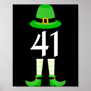 Affiche 41 Saint-Patrick Farceur Pour Enfants Leprechaun