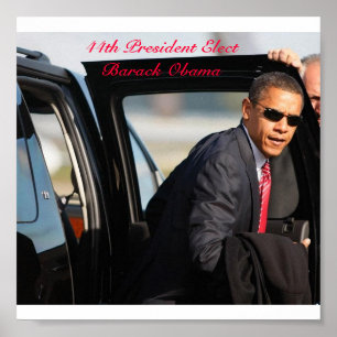 Affiche 44th President ElectBarack Obama