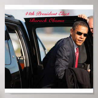 Affiche 44th President ElectBarack Obama