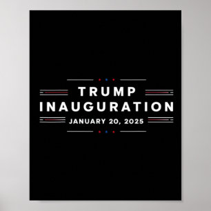 Affiche 47 Jour de l'investiture du président Donald Trump