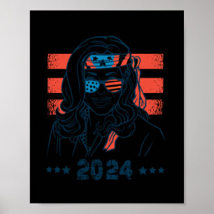Affiche 47e Président Kamala Harris 2024