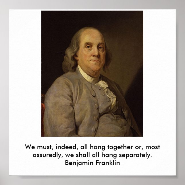 Affiche 485px-Benjamin_Franklin_by_Joseph_Siffred_Duple... (Devant)