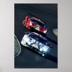 Affiche 488 GTE EVO 24 Heures du Mans 2022