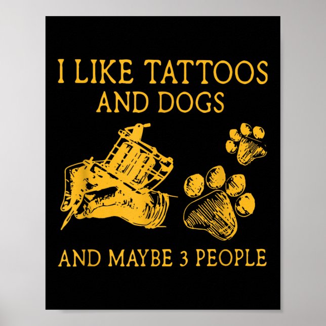 Affiche 4905 108ike 116attoos 97nd 100ogs 97nd 109aybe 51 (Devant)