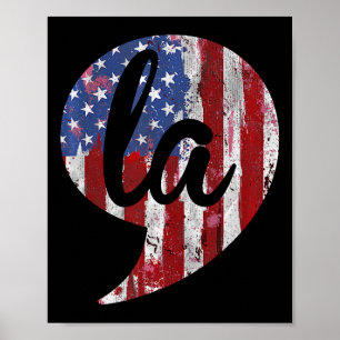 Affiche + 4 Cat Comma La Kamala Harris 2024