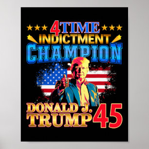 Affiche 4 Champion du temps d'accusation Champ Not Guilty