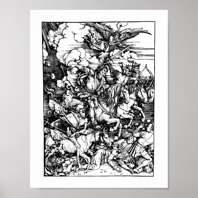 Affiche 4 Chevaliers de l'Apocalypse (Devant)