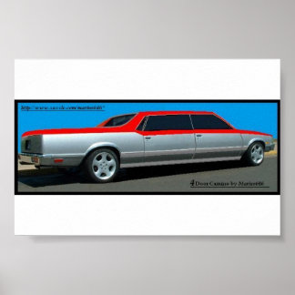 Affiche 4 Door El Camino par Marius646
