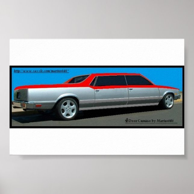 Affiche 4 Door El Camino par Marius646 (Devant)