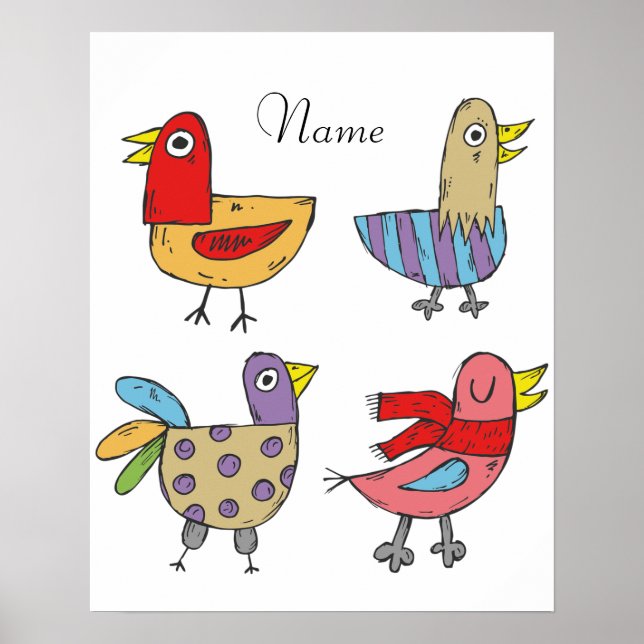 Affiche 4 Funny Birds Thunder_Cove  (Devant)