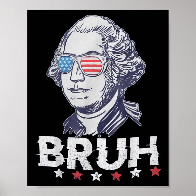 Affiche 4 juillet 2024 George Washington Bruh. 1 (Devant)