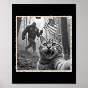 Affiche 4 juillet Bigfoot Et Sasquatch