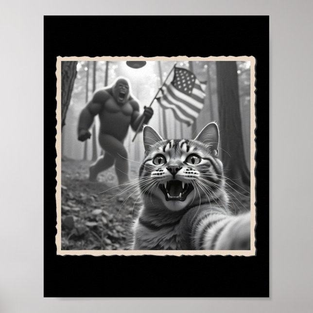 Affiche 4 juillet Bigfoot Et Sasquatch (Devant)