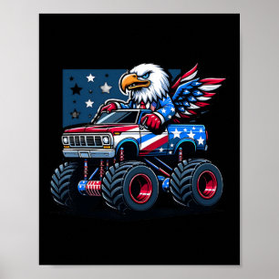 Affiche 4 juillet Chemises Garçons Enfants Drapeau américa
