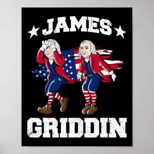 Affiche 4 juillet James Madison Griddy James Griddin 1