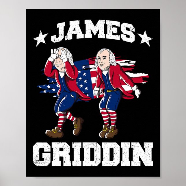 Affiche 4 juillet James Madison Griddy James Griddin 1 (Devant)