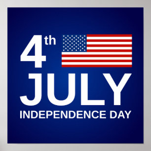 Affiche 4 juillet/Jour de l'Indépendance